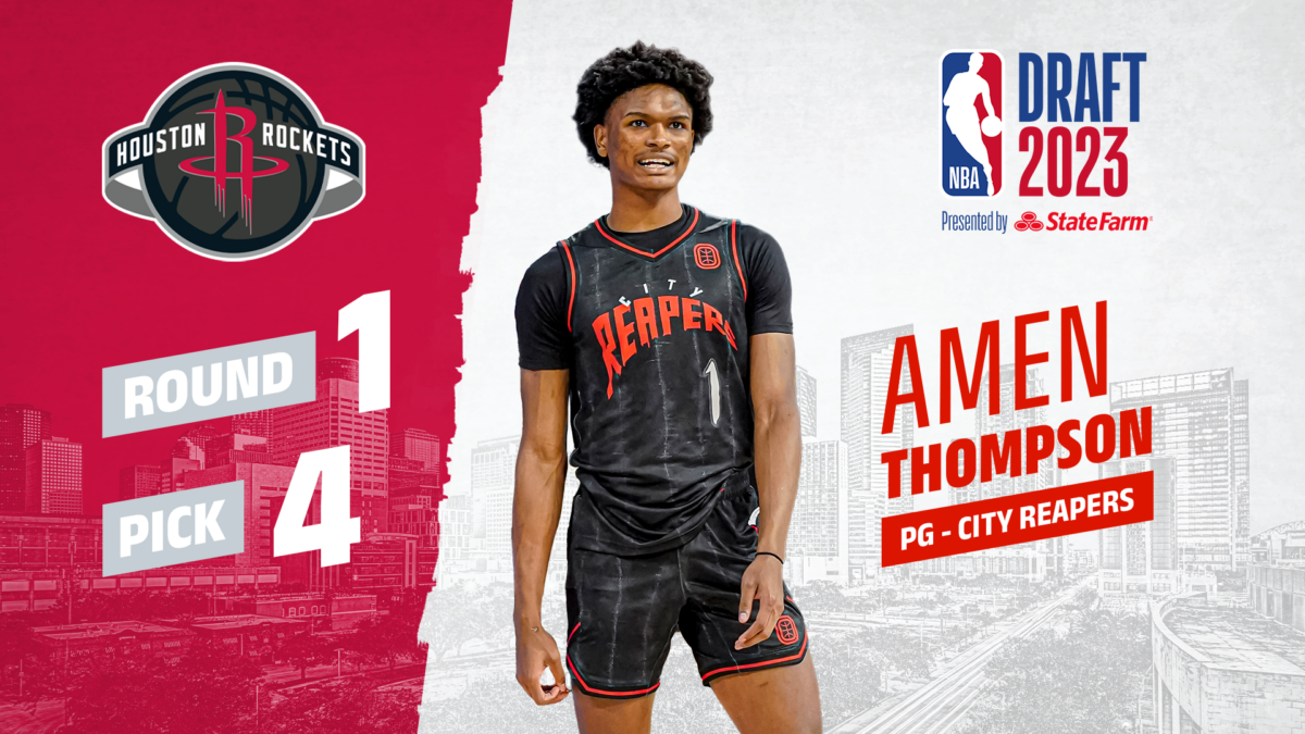 Podcast: Draft reaction as Rockets land Amen Thompson, Cam Whitmore