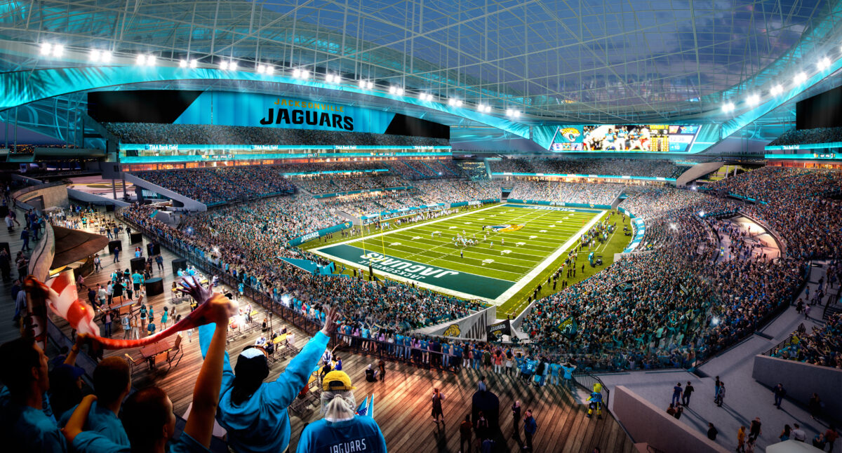 Jaguars players react to stadium renovation design renderings
