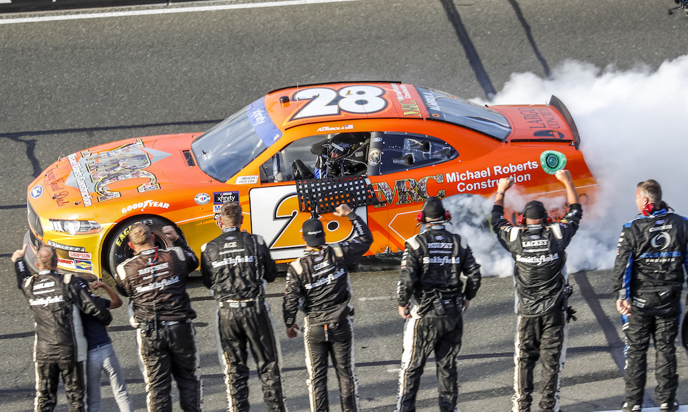 Almirola grabs opportunistic NASCAR Xfinity win at Sonoma