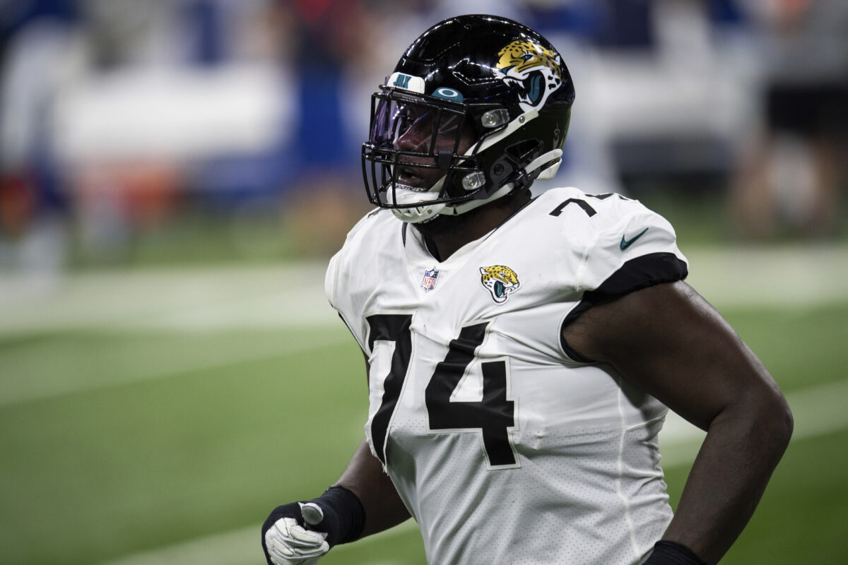 NFL officially announces four-game suspension for Jaguars’ OT Cam Robinson