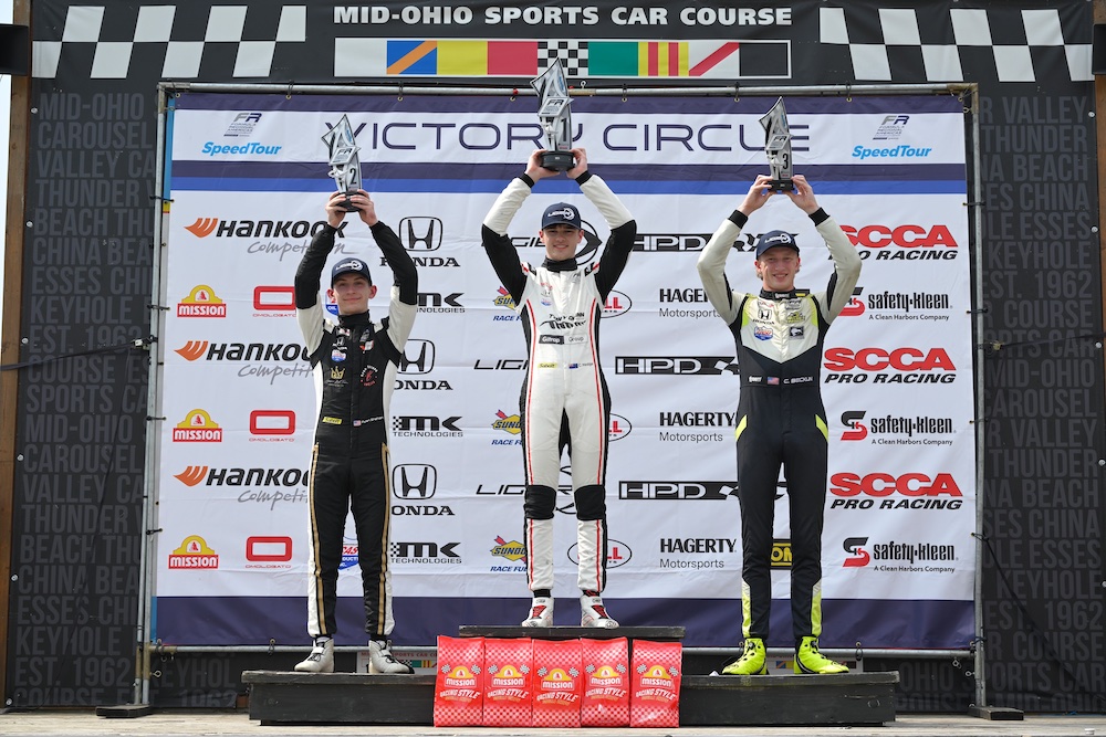 Hedge completes FR Americas sweep at Mid-Ohio