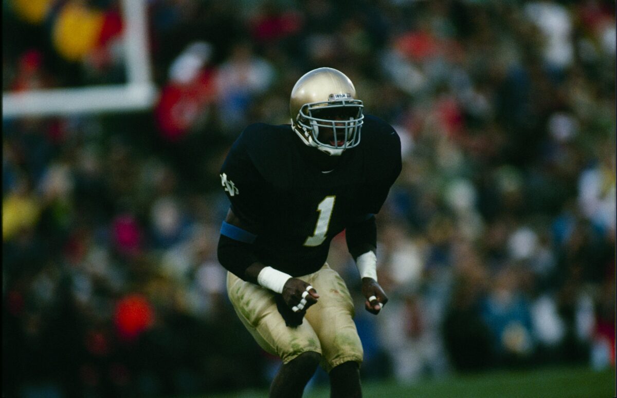 Former Notre Dame DB nominated for College Football Hall of Fame