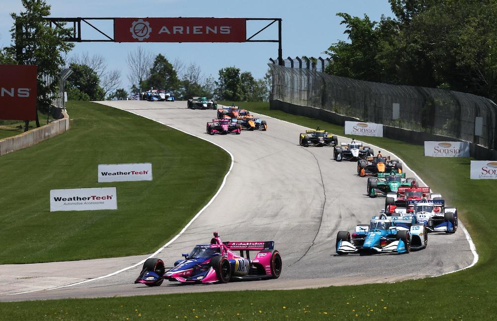 IndyCar setup sheet: Road America