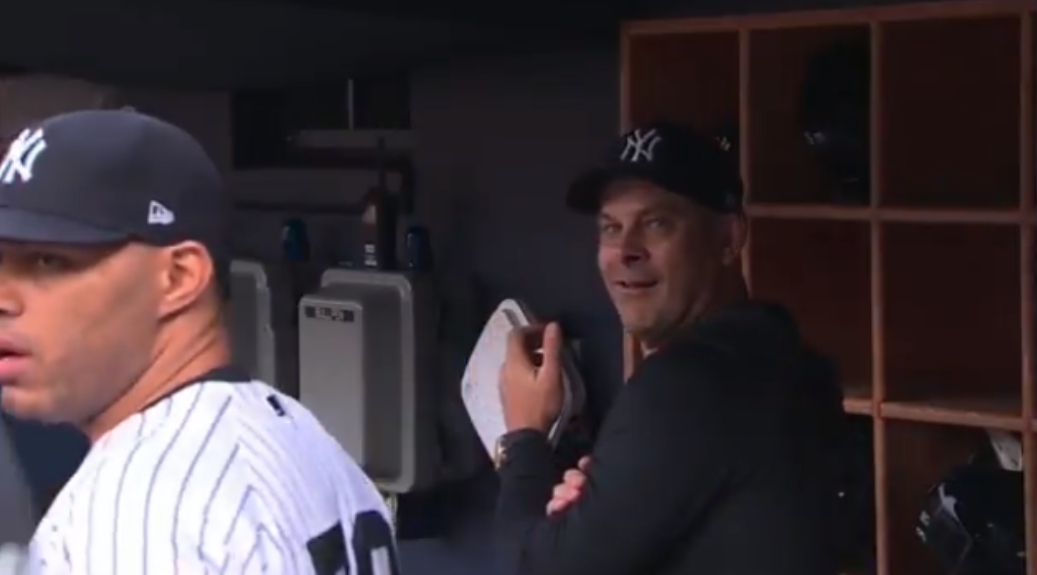 Victor Wembanyama totally freaked out Aaron Boone by launching a baseball into the stands