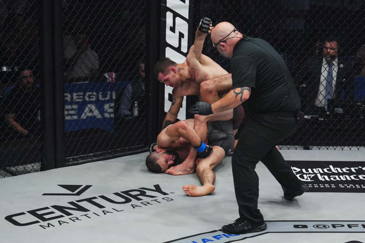 2023 PFL 6 video: Clay Collard swarms Stevie Ray for playoff-clinching TKO