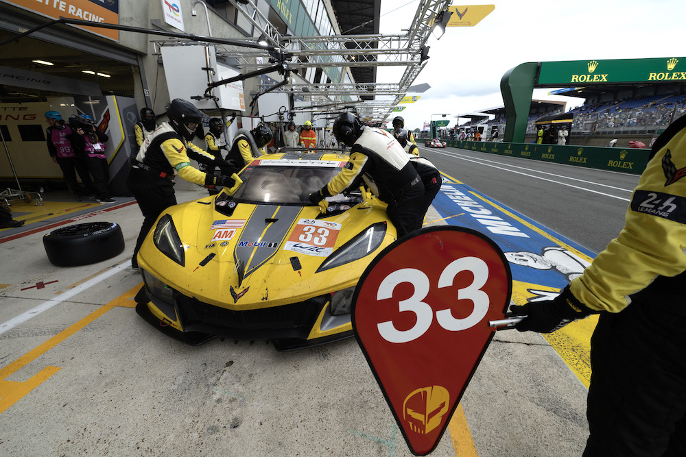 LM24, Hour 23: Toyota’s pursuit wrecked; Corvette looking supreme in GTE