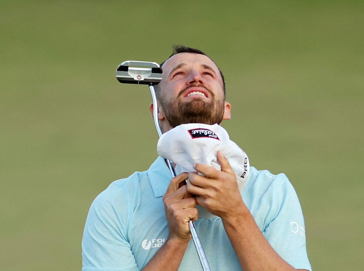 The emotional moment Wyndham Clark clinched the US Open 2023 win will give you chills