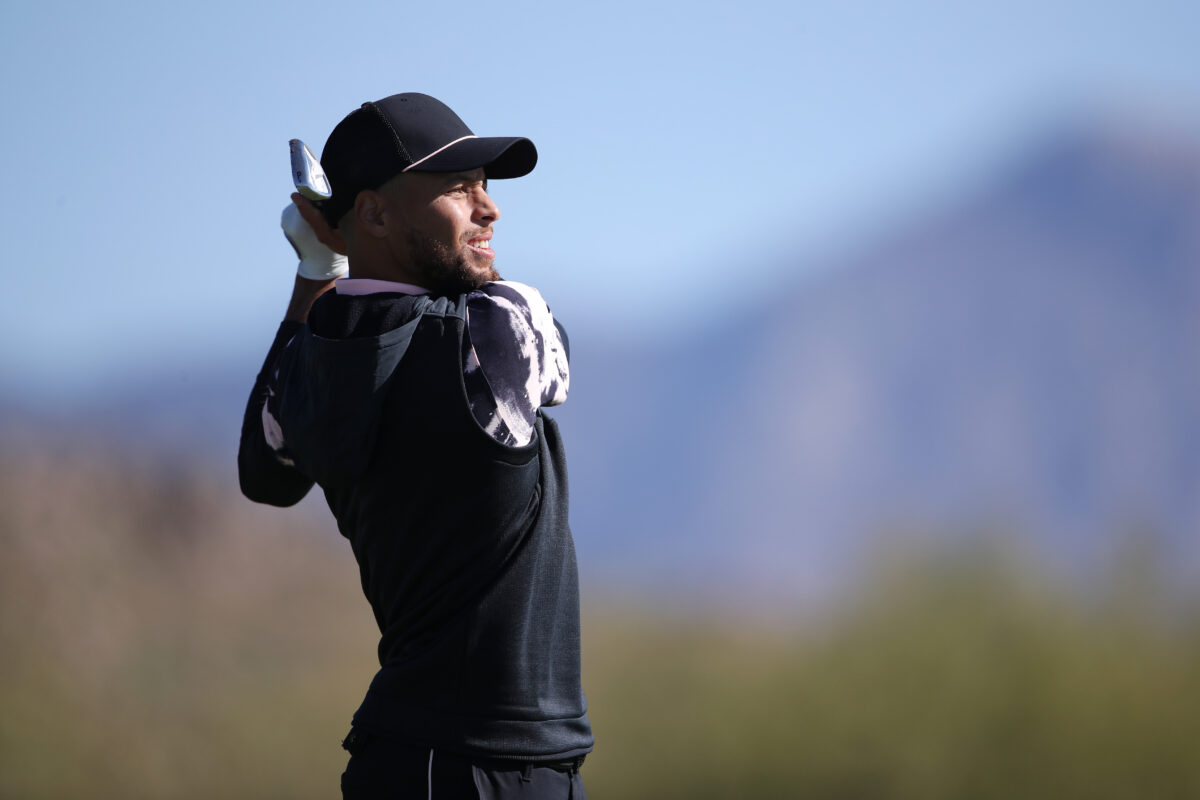 Steph Curry works with Butch Harmon, Klay Thompson watches Tiger Woods videos ahead of The Match in Las Vegas