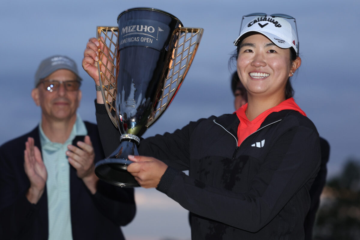 Rose Zhang makes history winning LPGA pro debut at 2023 Mizuho Americas Open
