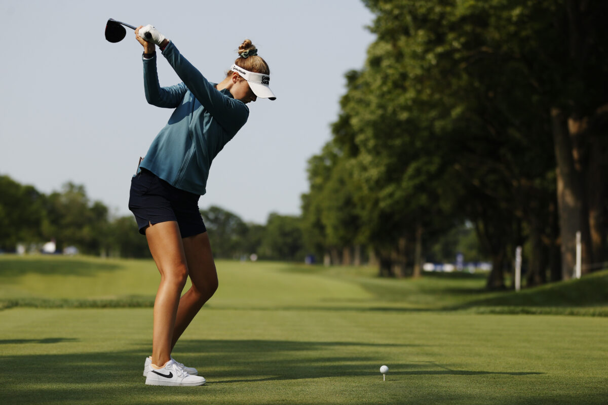 Pain-free Nelly Korda comes into KPMG Women’s PGA at Baltusrol off a month-plus break, has new instructor