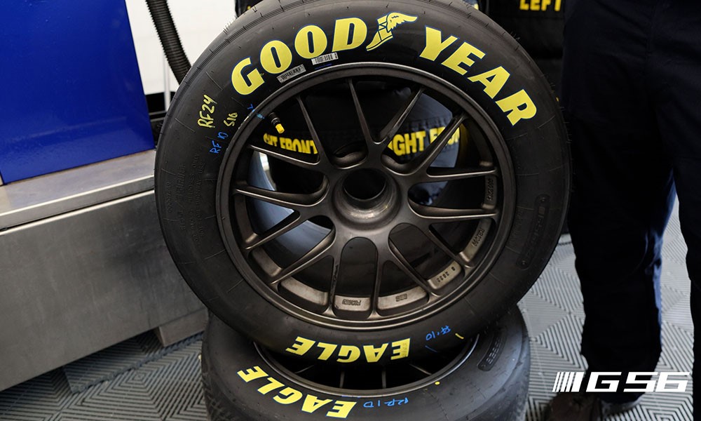 An inside look at Garage 56’s unique Goodyear tires