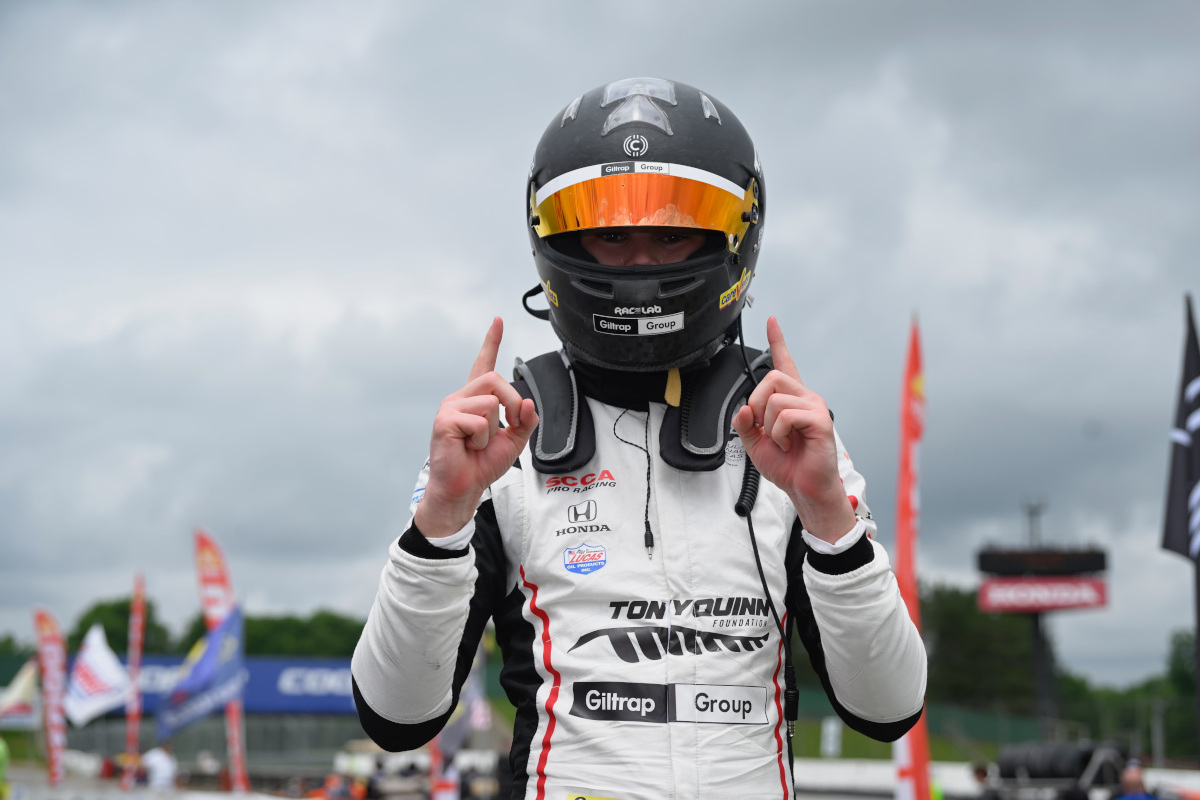 Hedge extends to five race win streak in FR Americas at Mid-Ohio