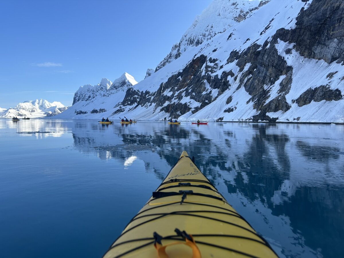 Catching the Arctic bug while sea kayaking in Svalbard