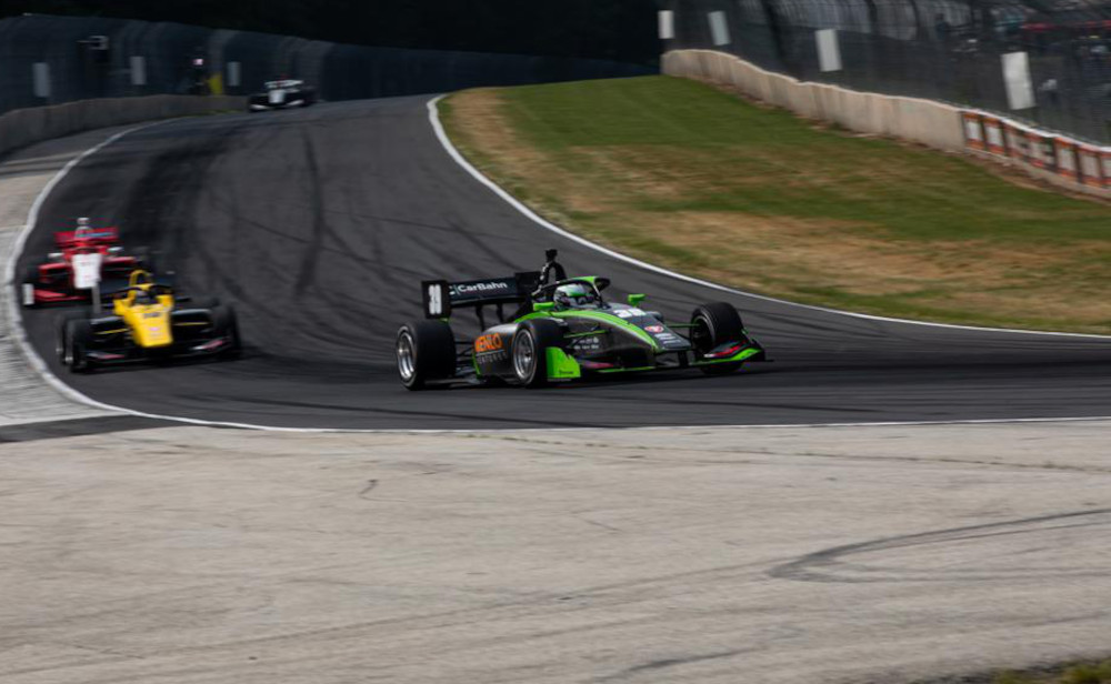 Siegel slides into Indy NXT points lead with second straight win at Road America
