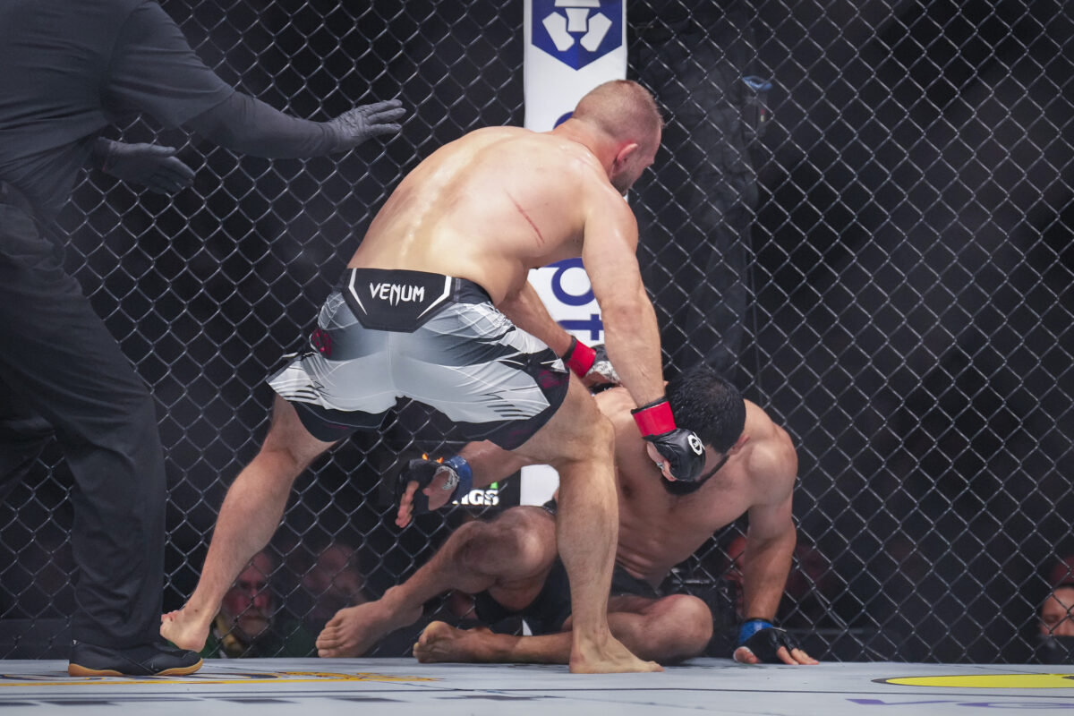 UFC on ABC 5 video: Mateusz Rebecki floors Loik Radzhabov for TKO stoppage