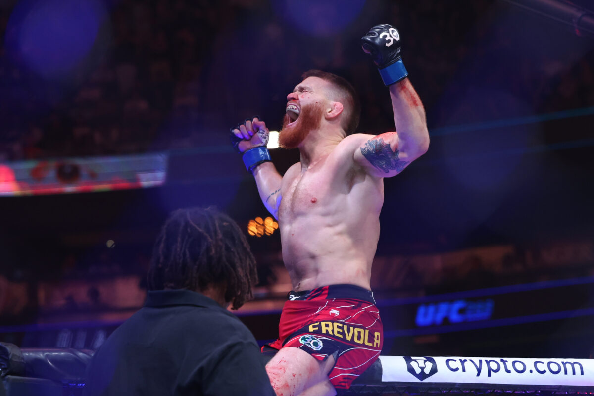 Matt Frevola ready for Michael Chandler, says ‘juiced to the gills’ Conor McGregor ‘ain’t fighting’