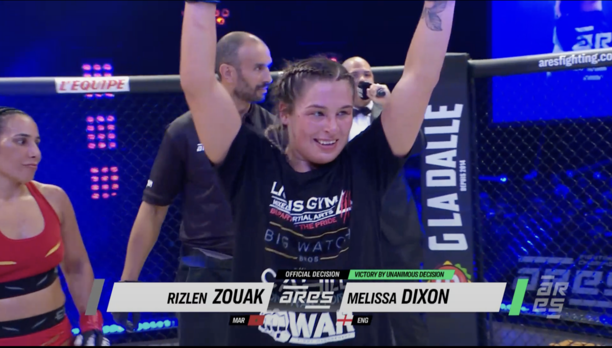 UFC signs undefeated ARES FC standout Melissa Dixon