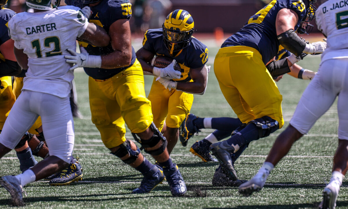 C.J. Stokes reflects on his first year with Michigan football