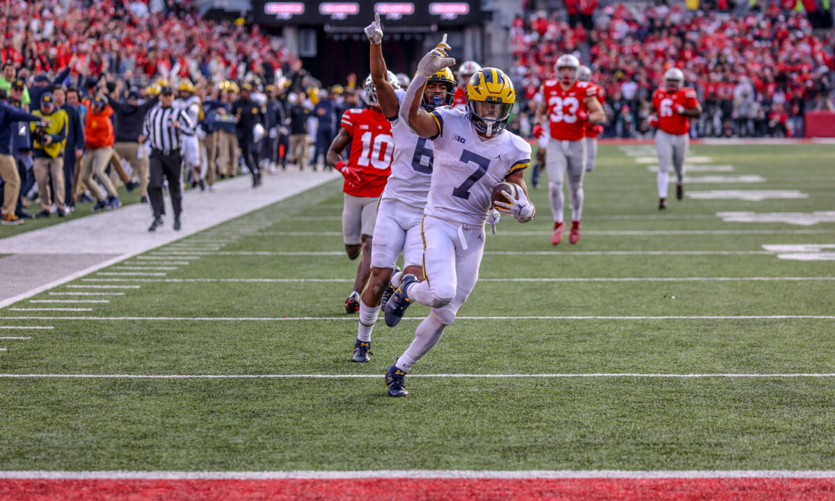 75 days until Michigan football: A pair of 75-yard touchdowns against the Buckeyes