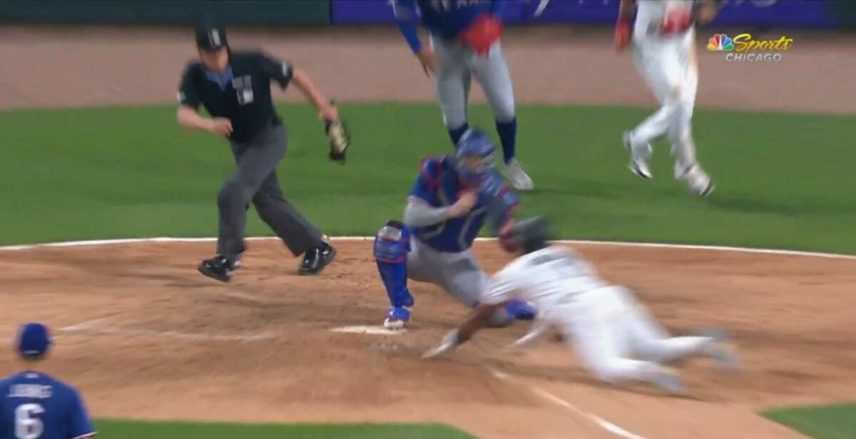 Bruce Bochy was rightfully ‘dumbfounded’ by questionable overturned call on Rangers for blocking the plate
