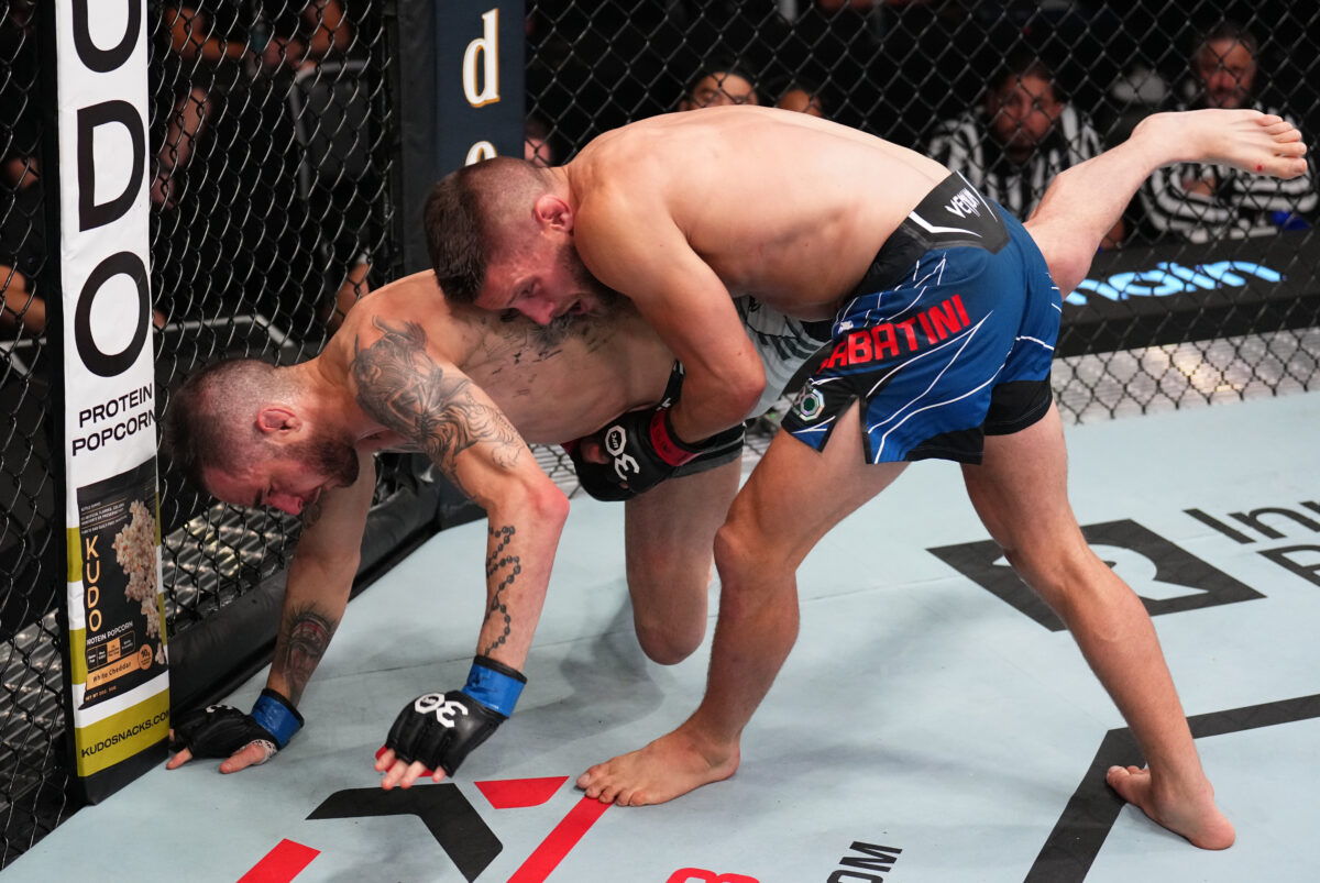After battling self-doubt, Pat Sabatini aims to ‘keep the ball rolling’ after UFC on ESPN 46 win