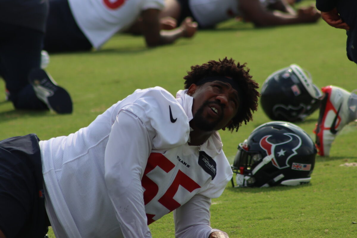 DE Jerry Hughes still feels young, credits the Texans’ training, nutrition staffs