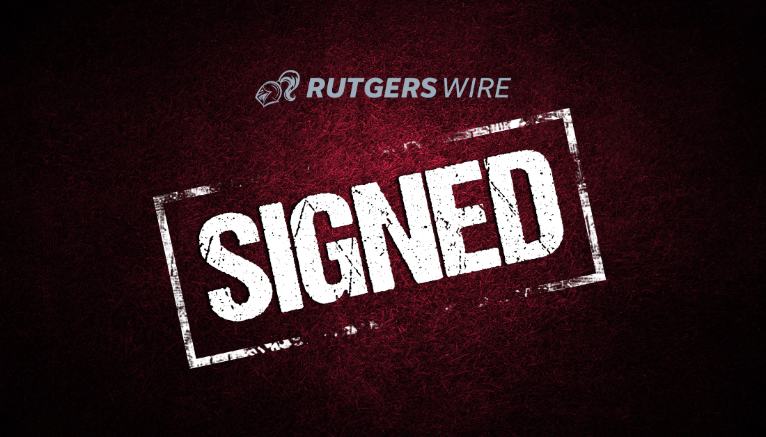 Jamichael Davis signed his National Letter of Intent with Rutgers