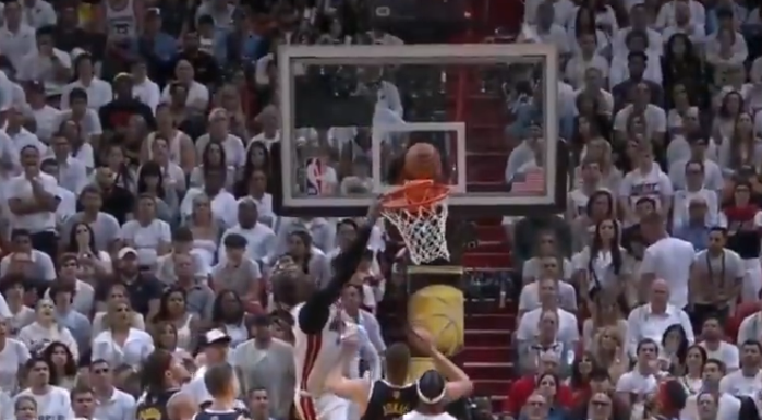 Bam Adebayo dunked so hard he bent the rim in Game 4 of the NBA Finals