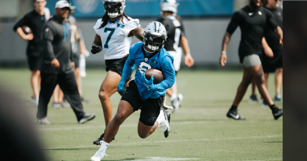 Miles Sanders enjoying increased role with Panthers after lack of opportunities in Super Bowl