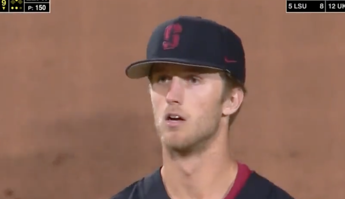 Baseball fans were appalled that Stanford’s Quinn Mathews threw a mind-boggling 156 pitches