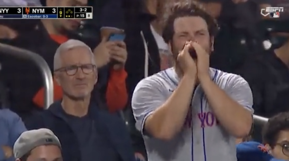 Mike Breen seemed so annoyed by a fan who wouldn’t let him relax and watch Yankees-Mets