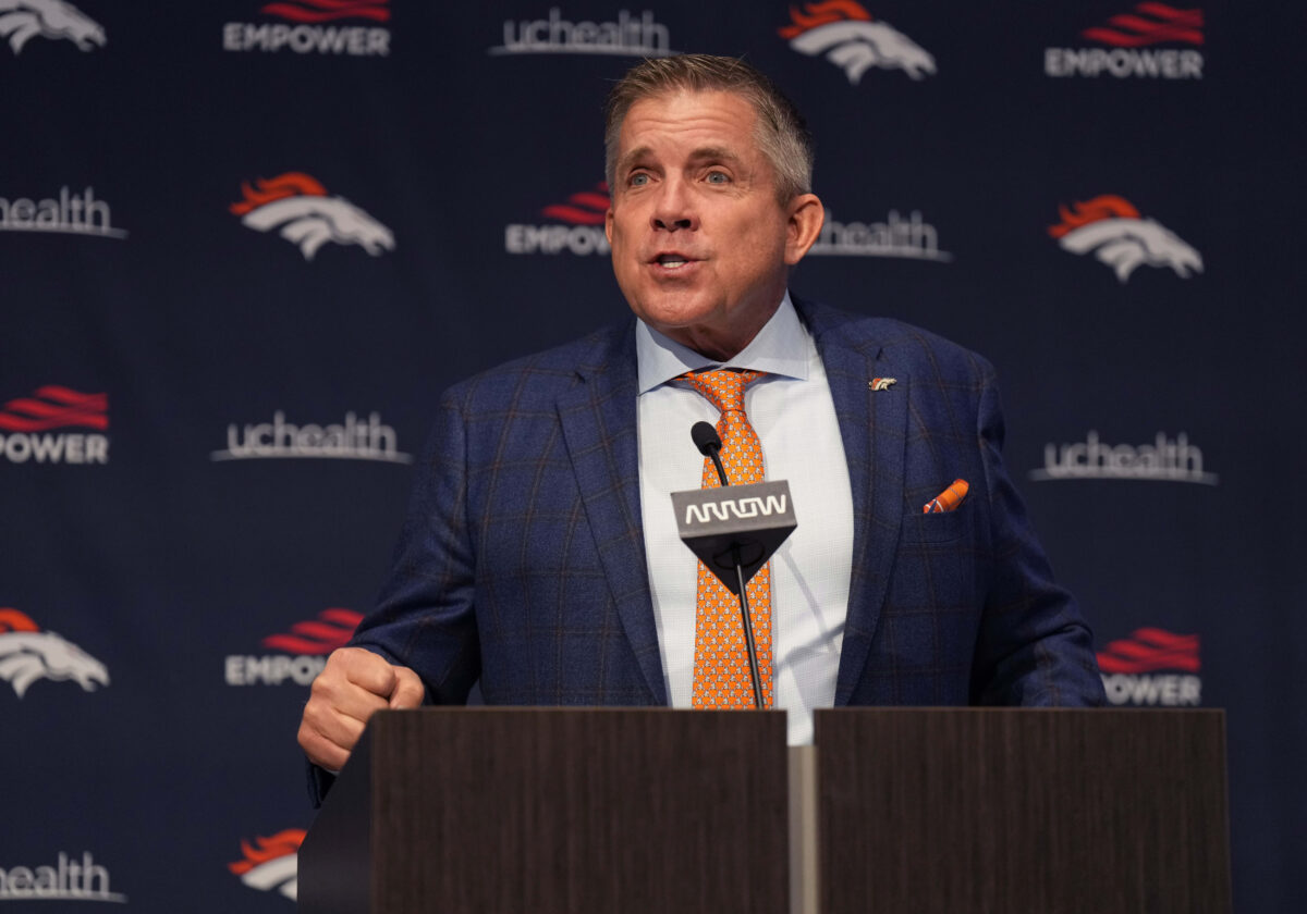Sean Payton comments on Broncos cutting 3 running backs
