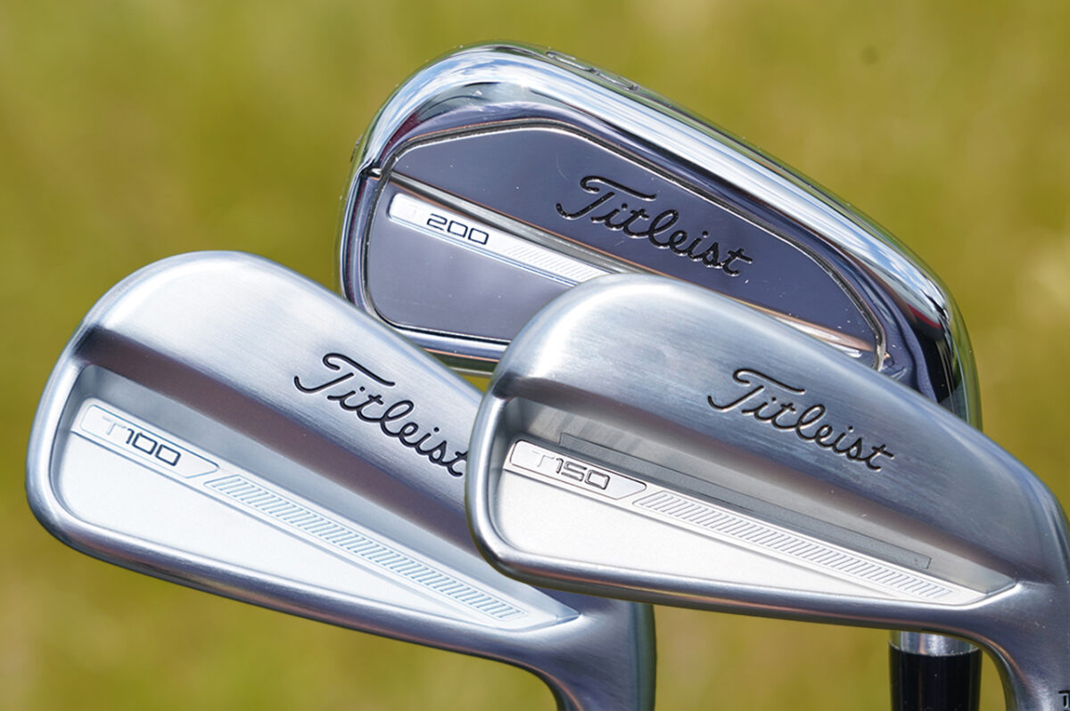 Photos: Titleist’s yet-to-be-released T100, T150 and T200 irons
