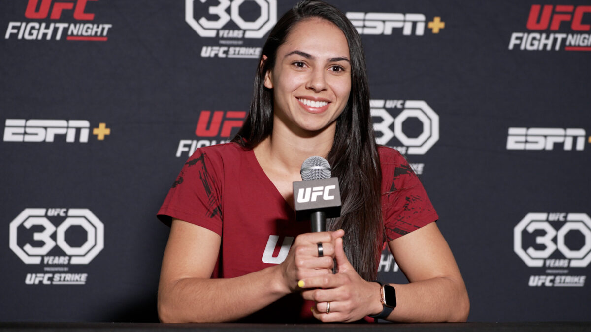 Ariane Lipski honored to have spent UFC on ESPN 47 training camp alongside Amanda Nunes