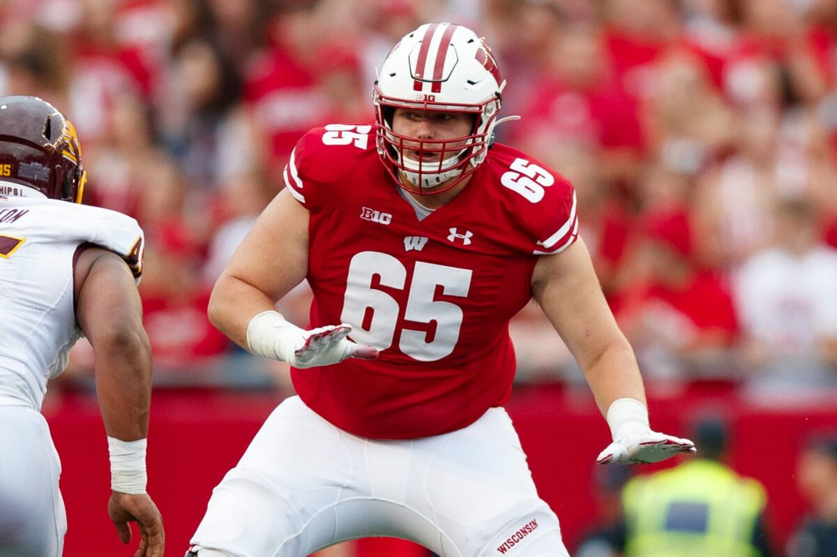 Badger Countdown: No. 65 looking to make a name for himself in the NFL