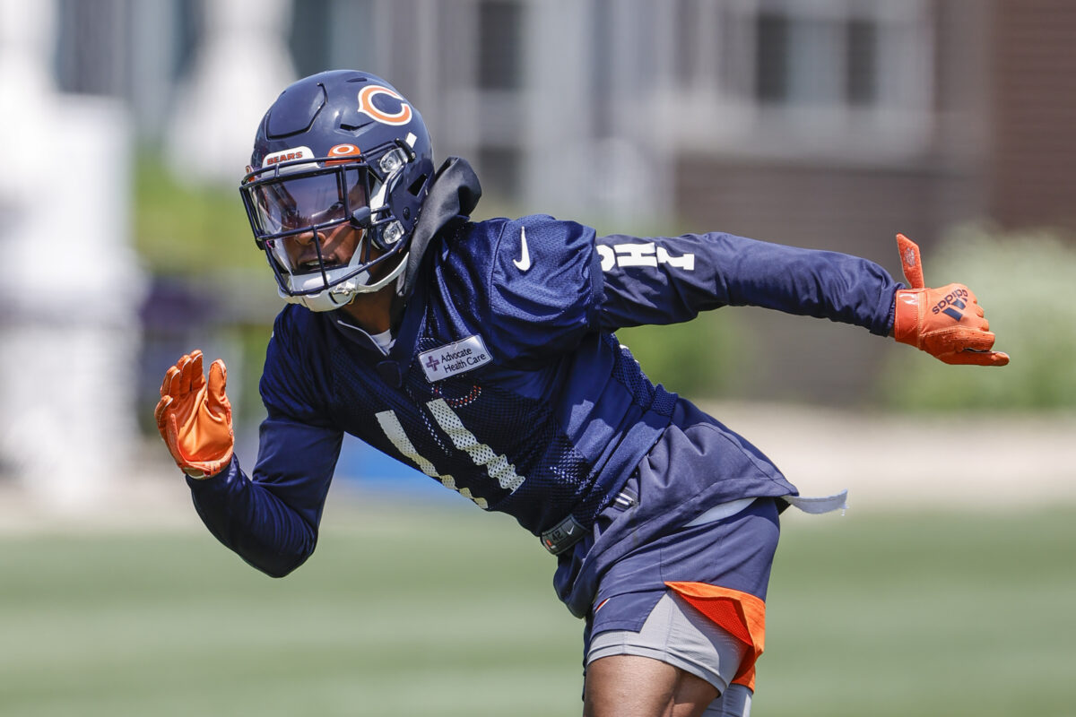 Bears WR Darnell Mooney ‘on track’ for training camp