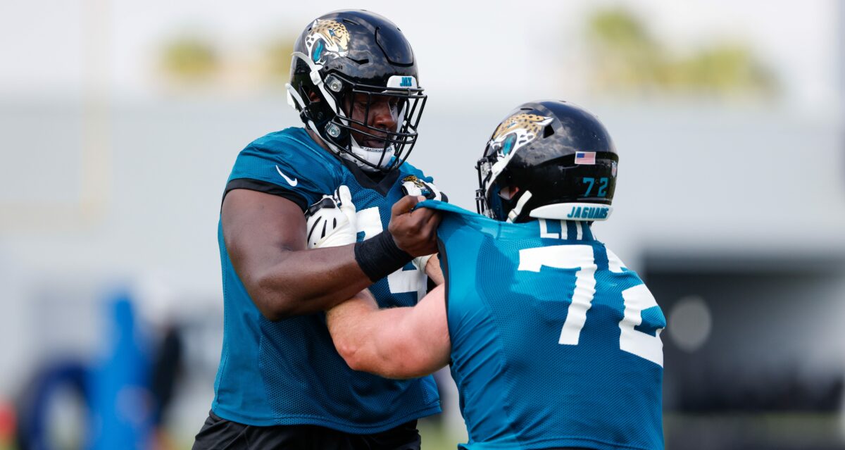 Press Taylor: Jaguars’ logjam at OT is ‘great problem to have’