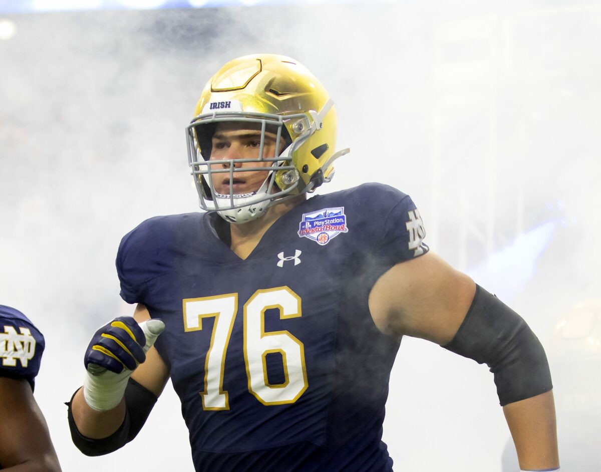 2024 NFL draft prospect room to improve: Notre Dame OT Joe Alt