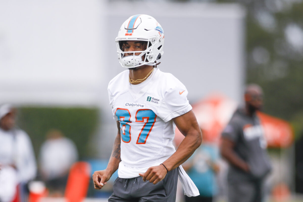 Dolphins’ 2023 training camp preview: WR Erik Ezukanma