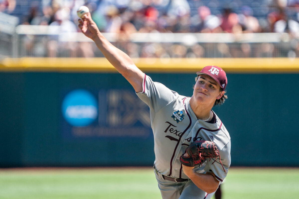 Three Texas A&M prospects make their debut at the 2023 MLB Draft Combine