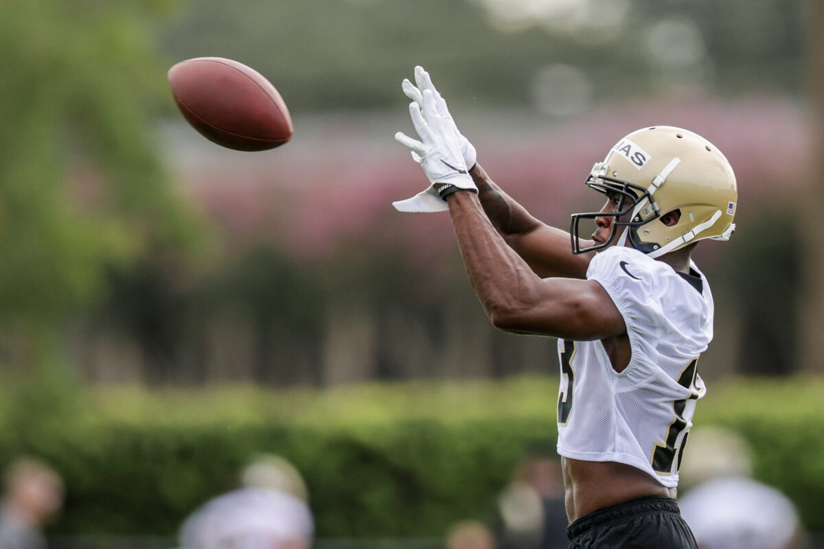 Michael Thomas thrilled to be working with Derek Carr, compares him to Drew Brees