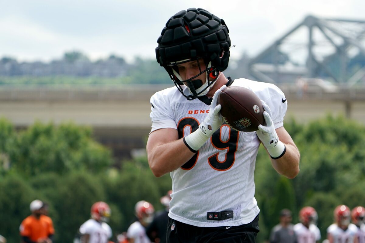 Bengals TE Drew Sample making faster injury comeback than expected