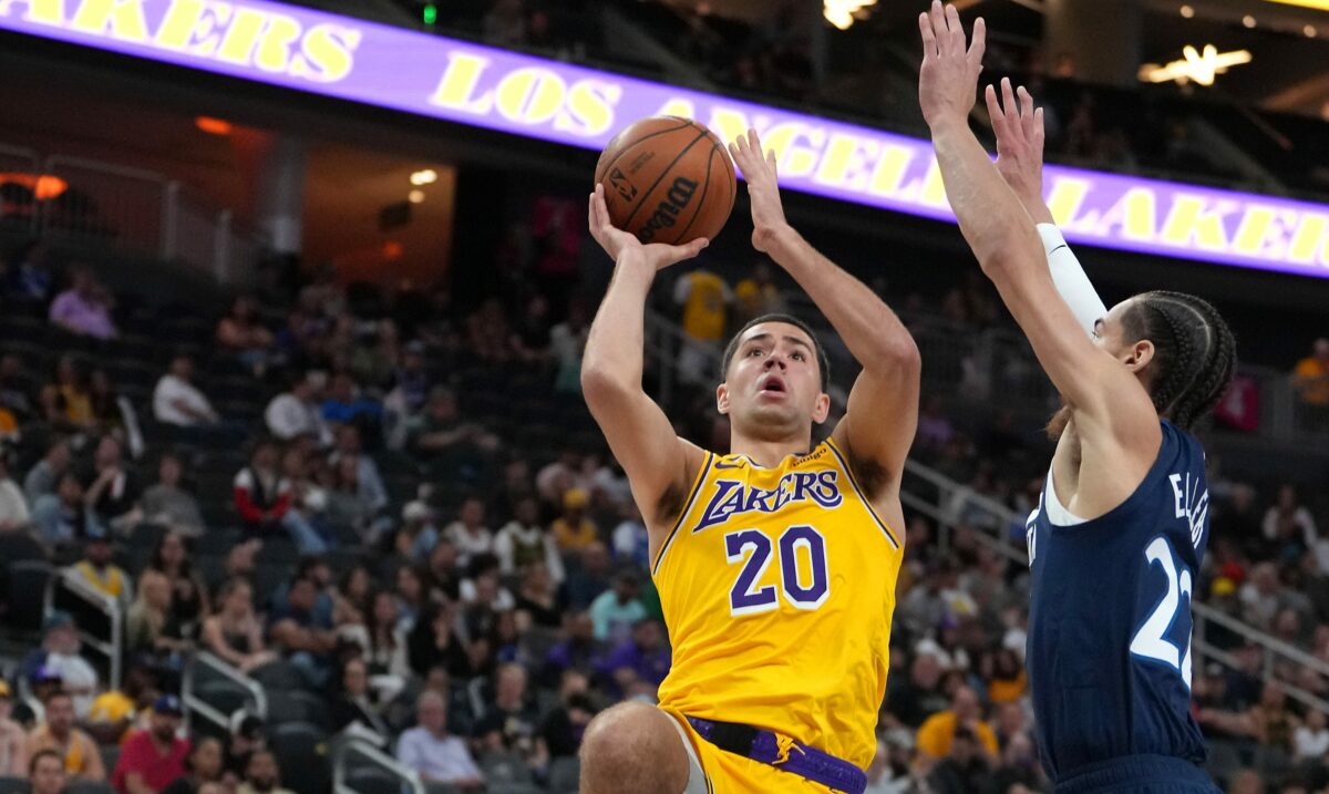 Lakers 2022-23 season player grades: Cole Swider