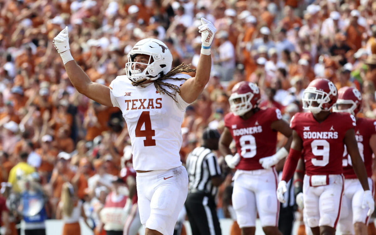Does Oklahoma HC view Sooners as Big 12 favorite over Texas, K-State?