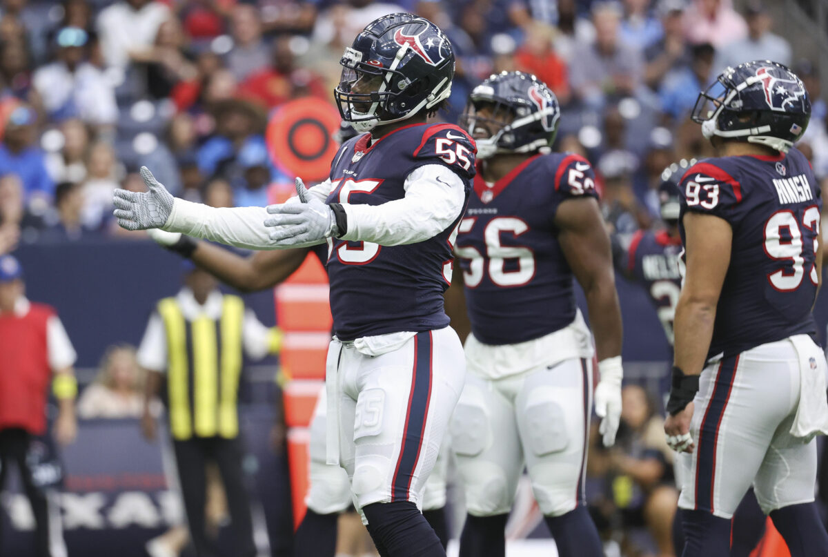 Texans defensive line is earning better consideration than expected
