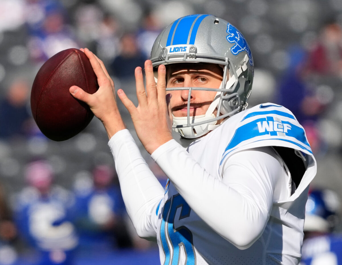 Jared Goff, Lions have had no recent talks about a potential contract extension