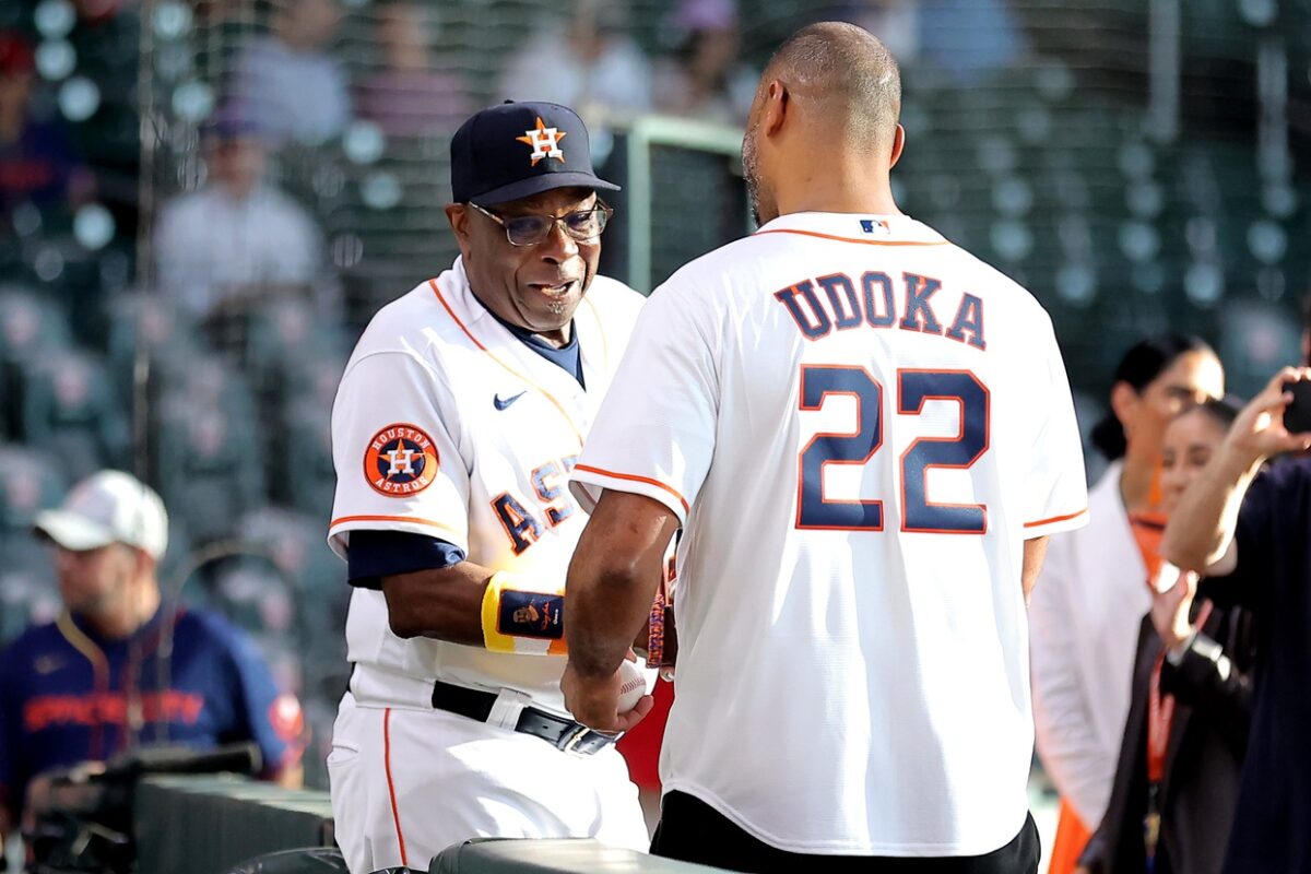 Astros manager Dusty Baker believes in Ime Udoka, Rockets