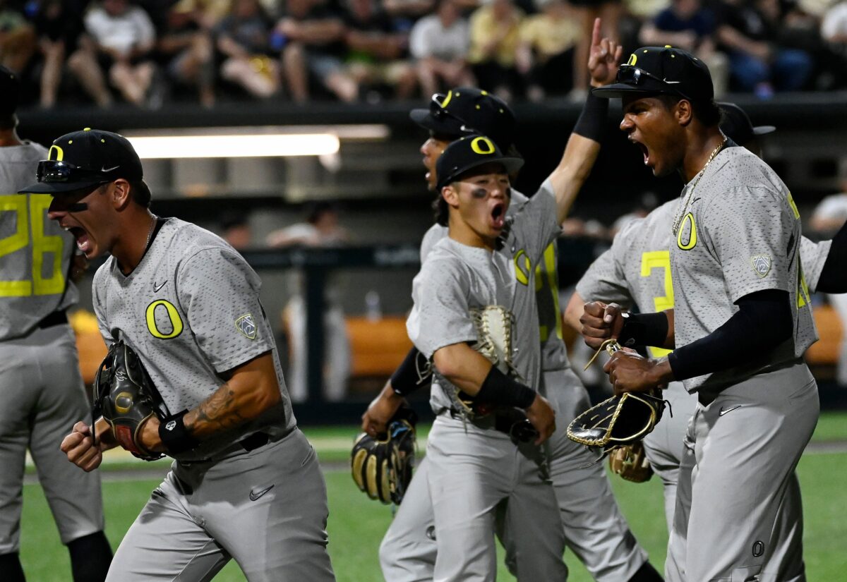 Dates and times announced for Oregon’s super regional vs. Oral Roberts