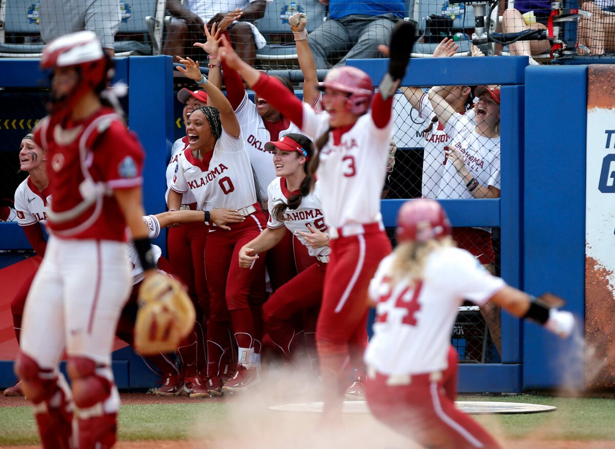 Oklahoma advances to WCWS Championship with 4-2 win over Stanford