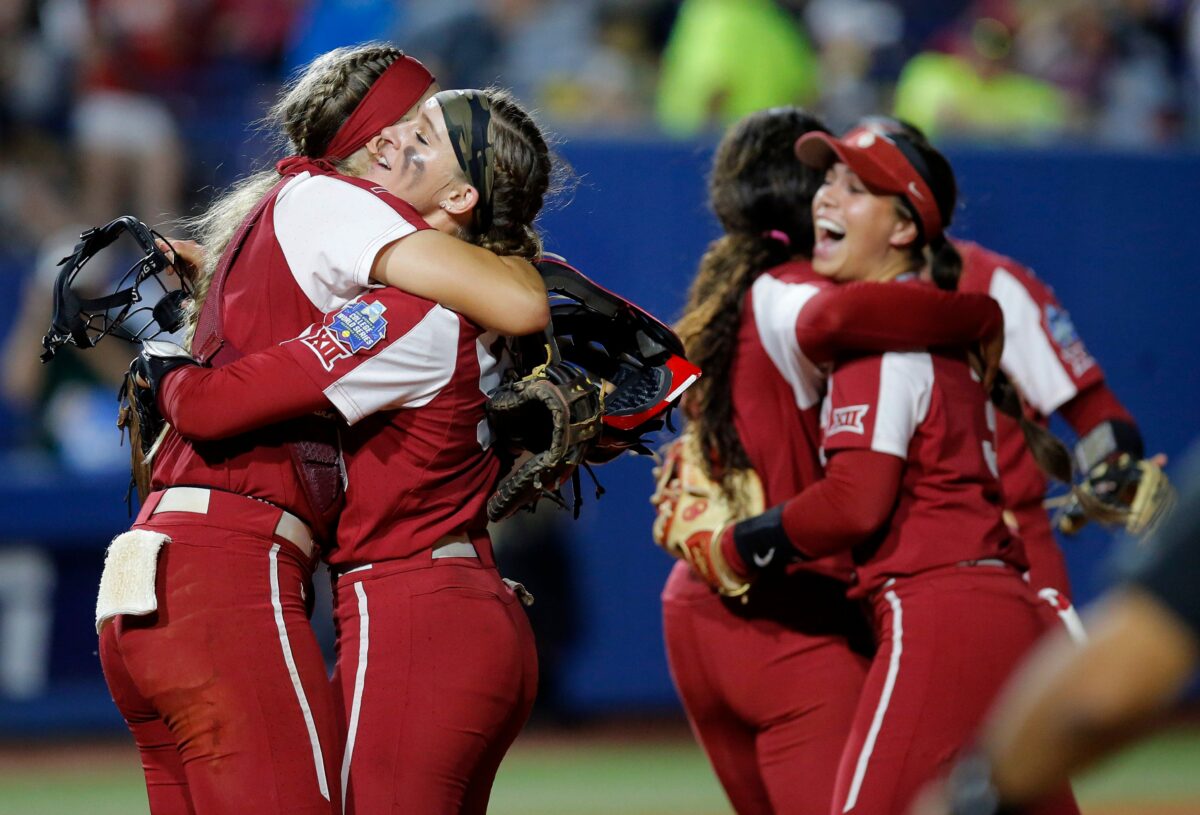 Sooners softball is one win away from making history